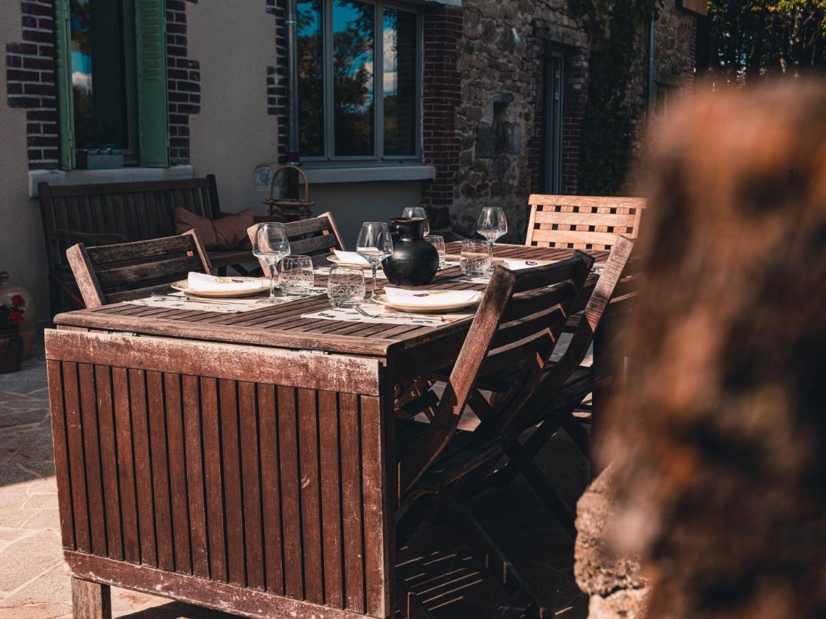 Les Jardins De Nanine Acomodação com café da manhã Lapleau Exterior foto